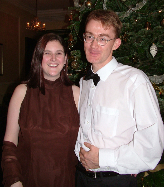 Jo and Nat, Christmas 2004