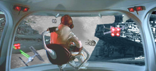 Ackbar thanks the two pilots.