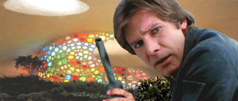 Han Solo identifies traces of Kessellian spice on the end of the nozzle.