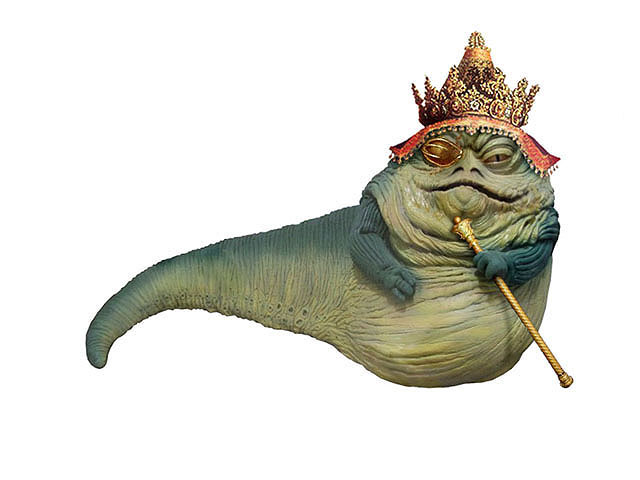 Artwork by Scott : Hutt Gangster-King, concept.