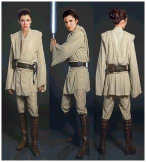 Artwork by Scott : Leia Solo, Jedi Knight, concepts.