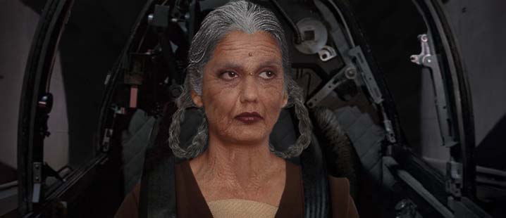 Depa Bilaba, Jedi Elder, suggests a defensive move....