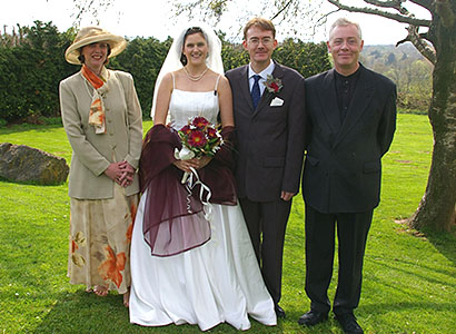 With Nat's brother Nigel and sister-in-law Sue