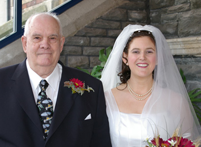 Joanne and her father, Alec