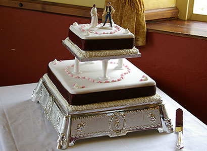 The Wedding Cake, made by Rachel Whitehead