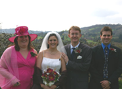Alun and Clare now live in New Zealand, where Clare comes from